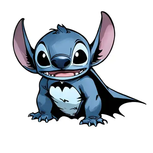 Stitch Lilo Und Stitch Batman Theme