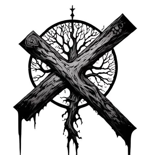 Cross Of A Tree