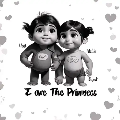 My Kids Names Pixar Themed