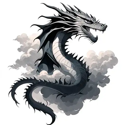 Dragon In The Clouds
