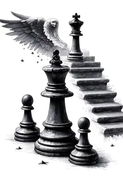 Chess And Stair Way To Heaven