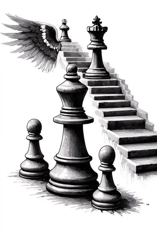 Chess And Stair Way To Heaven