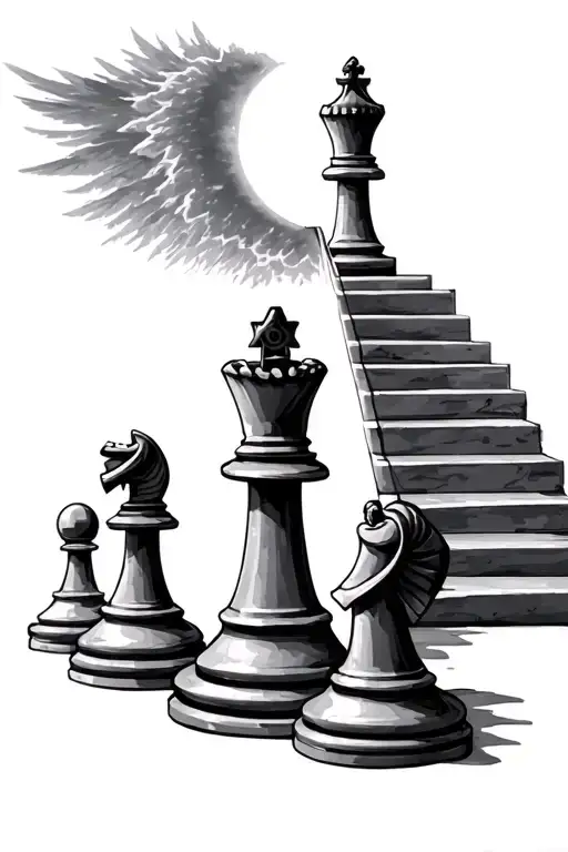 Chess And Stair Way To Heaven
