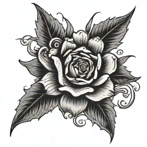 Last Name Tattoo Design