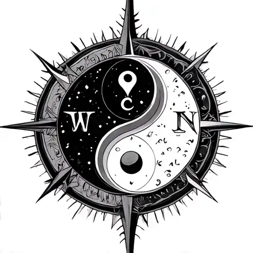 Yin Yang Compass