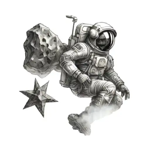 Spaceman Meteorite Trought