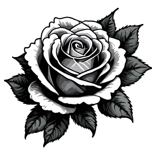 Roses In Outline