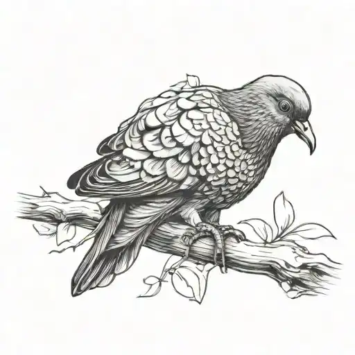 Pigeon With Blammy