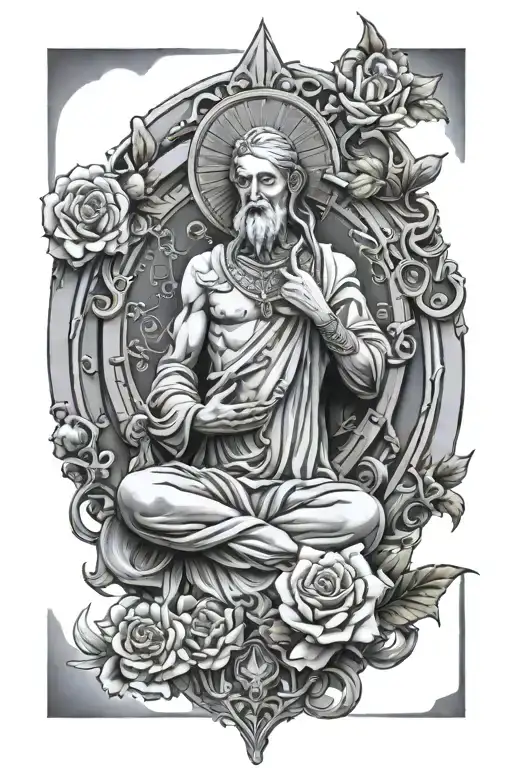 Religious Half Sleeve