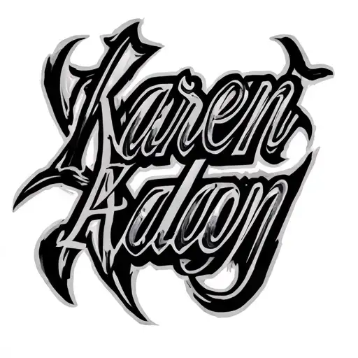 Karen Name Written