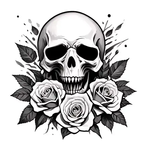 Reaper And Roses Realism Style