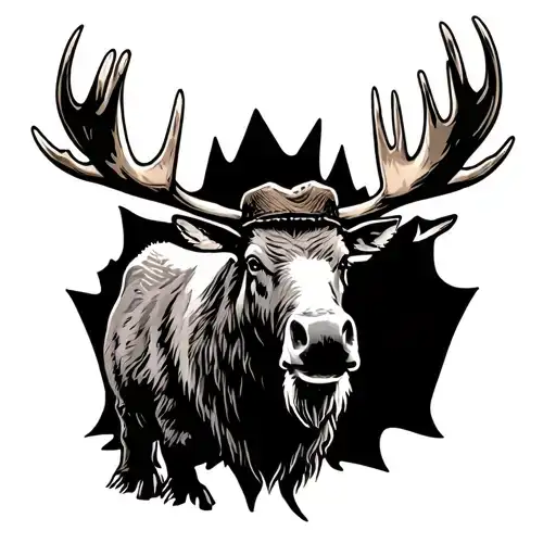 Lumberjack Moose Canada