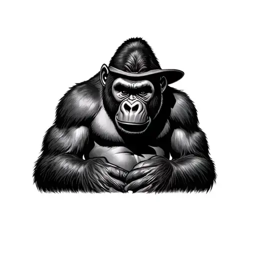 Leprecaun Dressed As A Gorilla