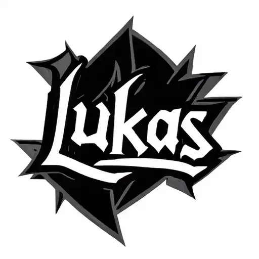Lukas Name Written