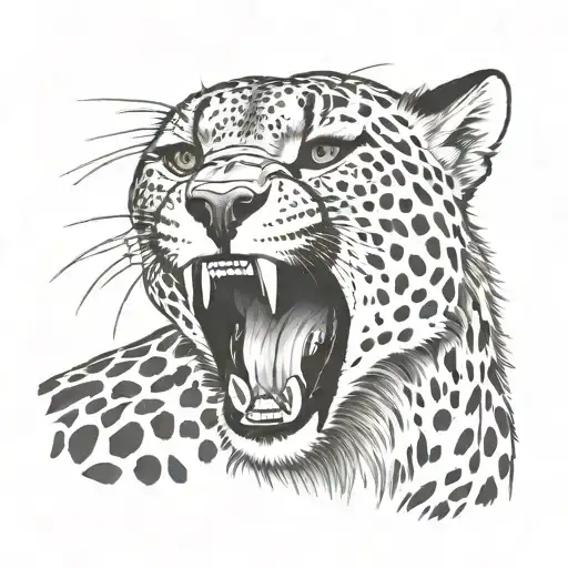 Cheetah Screaming