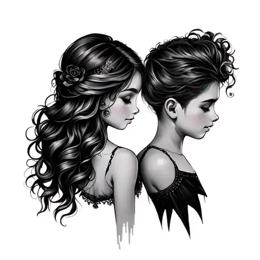 Matching Father Daughter