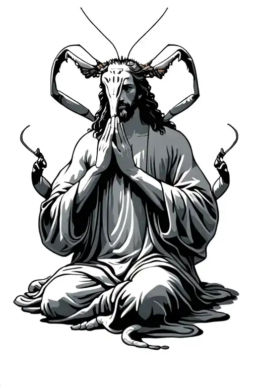 Jesus Praying Mantis