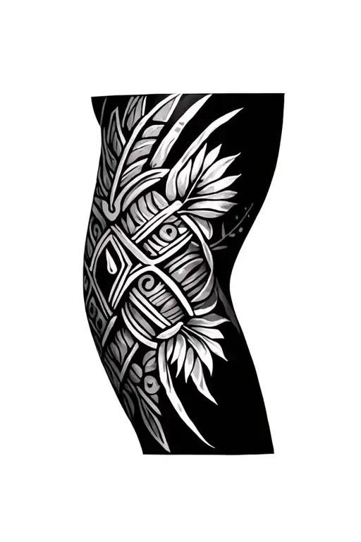 Polynesian Thigh Piece