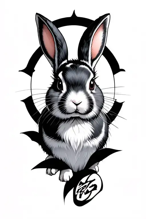 Korean Rabbit But Yakuza Style