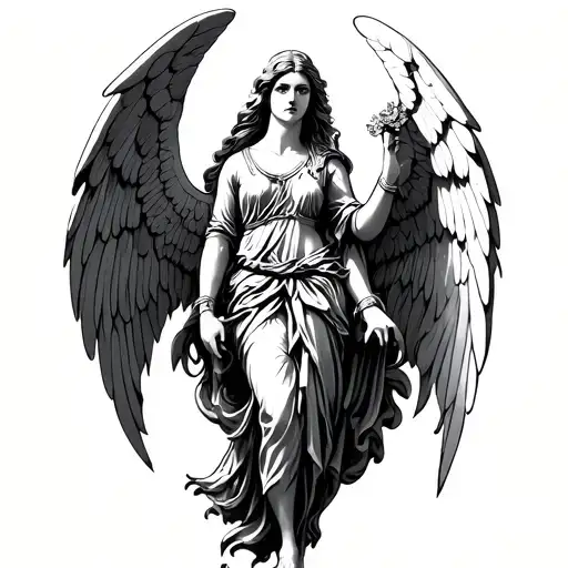 St Michael As A Woman