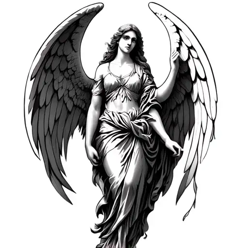 St Michael As A Woman