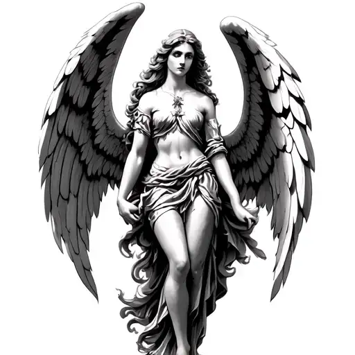 St Michael As A Woman