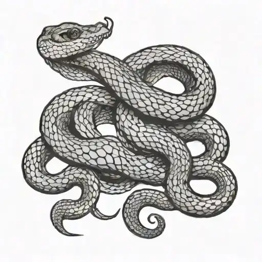 Mudusa Snake Hair Simple