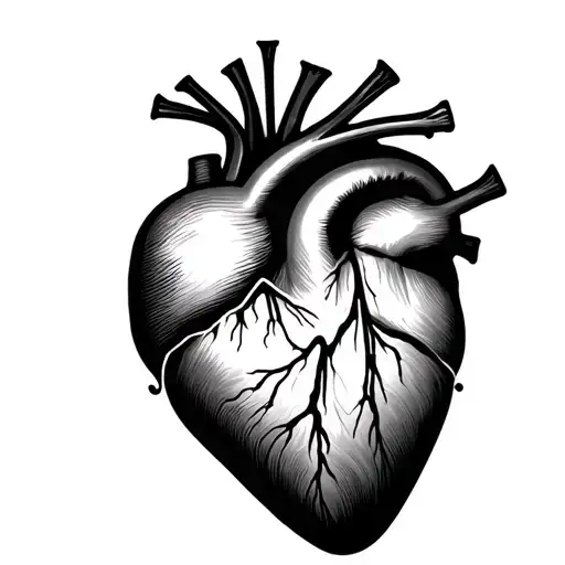 Heartbeat Line Forming The Word Hiral