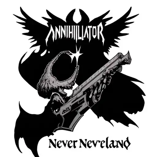 Annihilator Never Neverland Album Cover