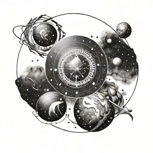 Galaxy Neptune Planet Pisces Constellation