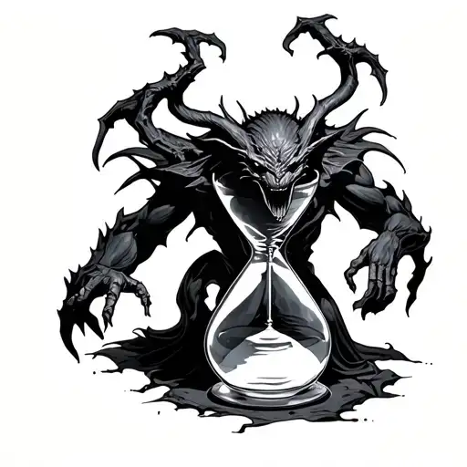 Demon In Hourglass