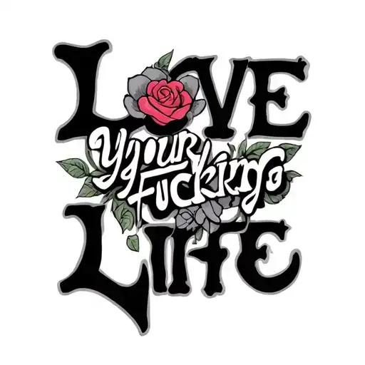 Love Your Fucking Life Intertwined
