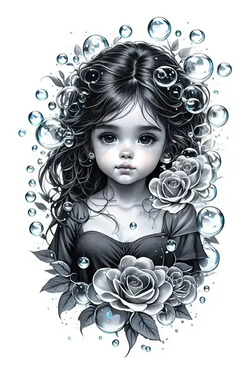 Bubbles In Memory Of A Passed Friend