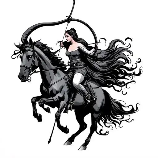 Sagittarius Archer Riding