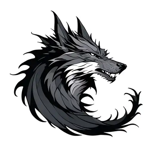 Dragon Wolf