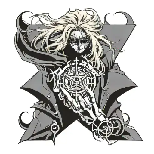 Anime Hellsing Alucard Eye