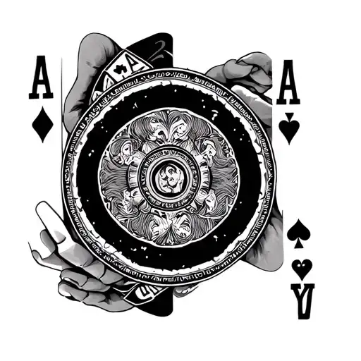 Stealers Wheel Stuck In The Middle With You With Playing Cards