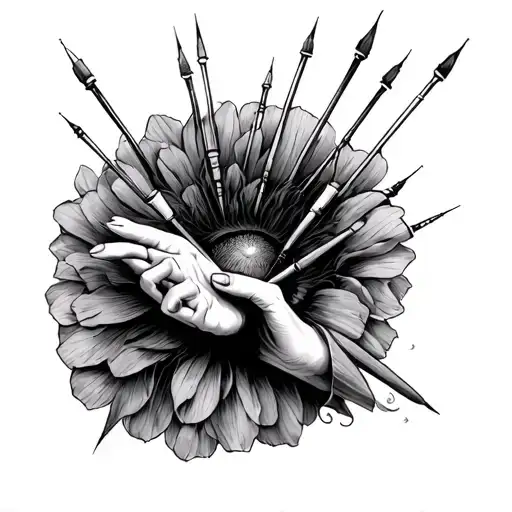 Other Mothers Hand Of Needles From Coraline
