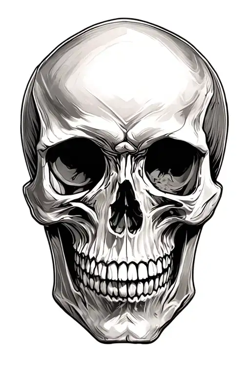 Skull Soft Shading