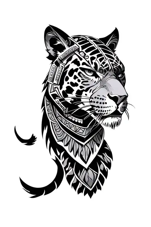Aztec Jaguar Warrior