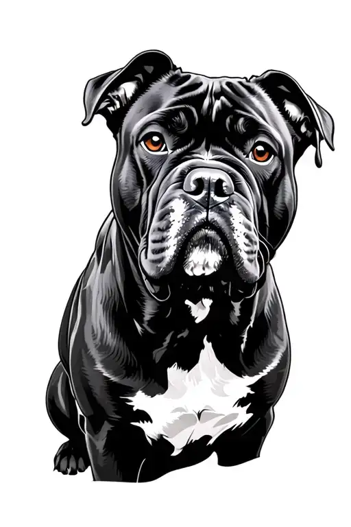 Cane Corso Dog Et Urban Culture