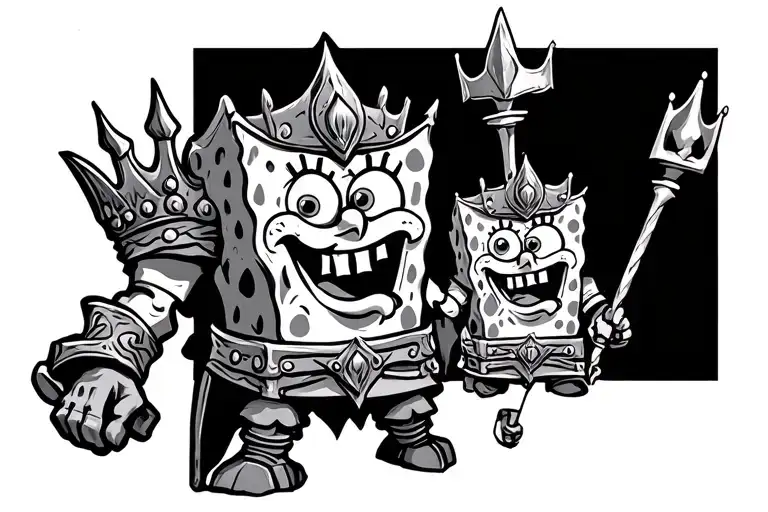King Arthur Sponge Bob