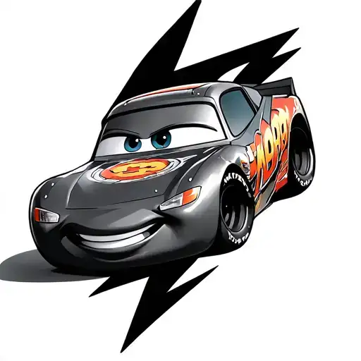 Lightning Mcqueen Bolt With 95