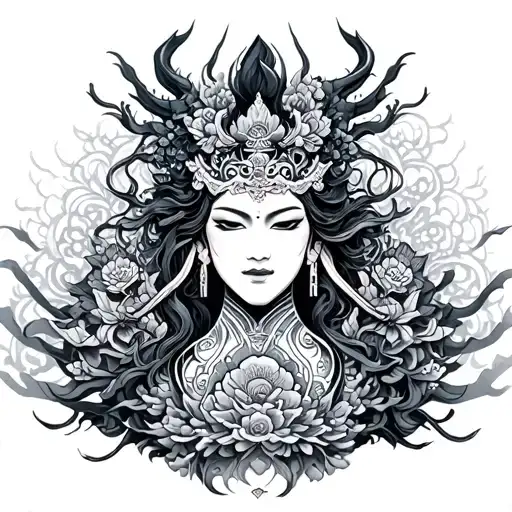 Japanese Imagines Of Deities