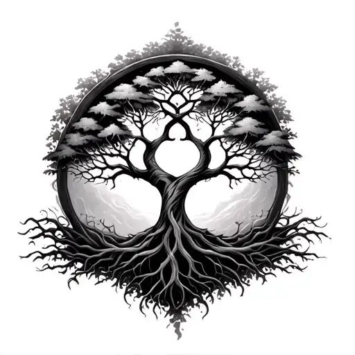 Tree Of Life Intertwined
