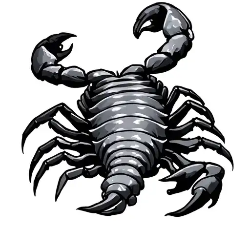 Ukrainian Trident Scorpion Crawling