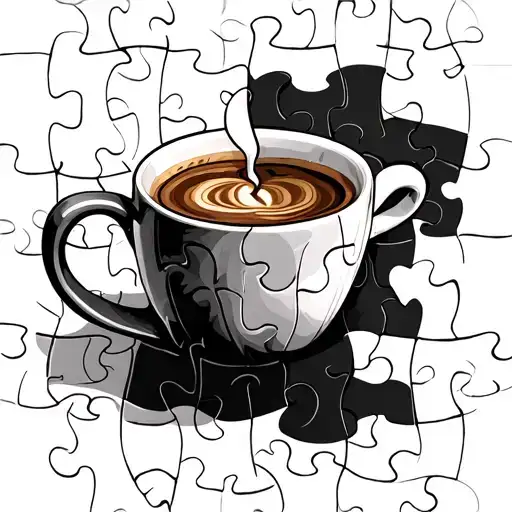 Coffee Fags Puzzle Piece