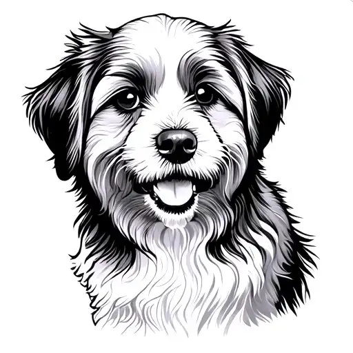 Golden Retriever Shih Tzu Dog