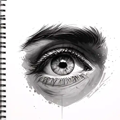 One Eye In The Forearm Sleeve