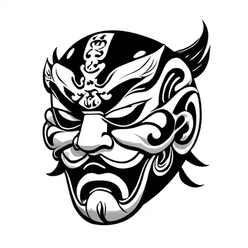 Japanese Traditional Mask